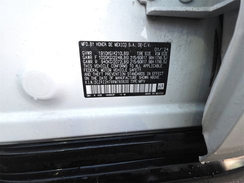 Certified 2024 Honda HR-V EX-L image 26