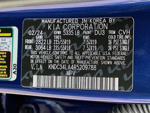 Certified 2024 Kia EV6 Wind w/ Wind Technology Package RWD image 33