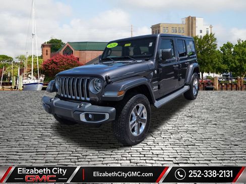 Used 2020 Jeep Wrangler Unlimited Sahara AWD/4WD image 1