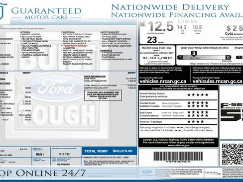 Used 2019 Ford F150 Platinum w/ Technology Package AWD/4WD image 2