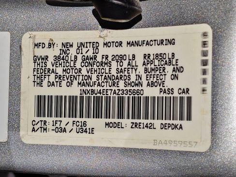 Used 2010 Toyota Corolla LE image 49