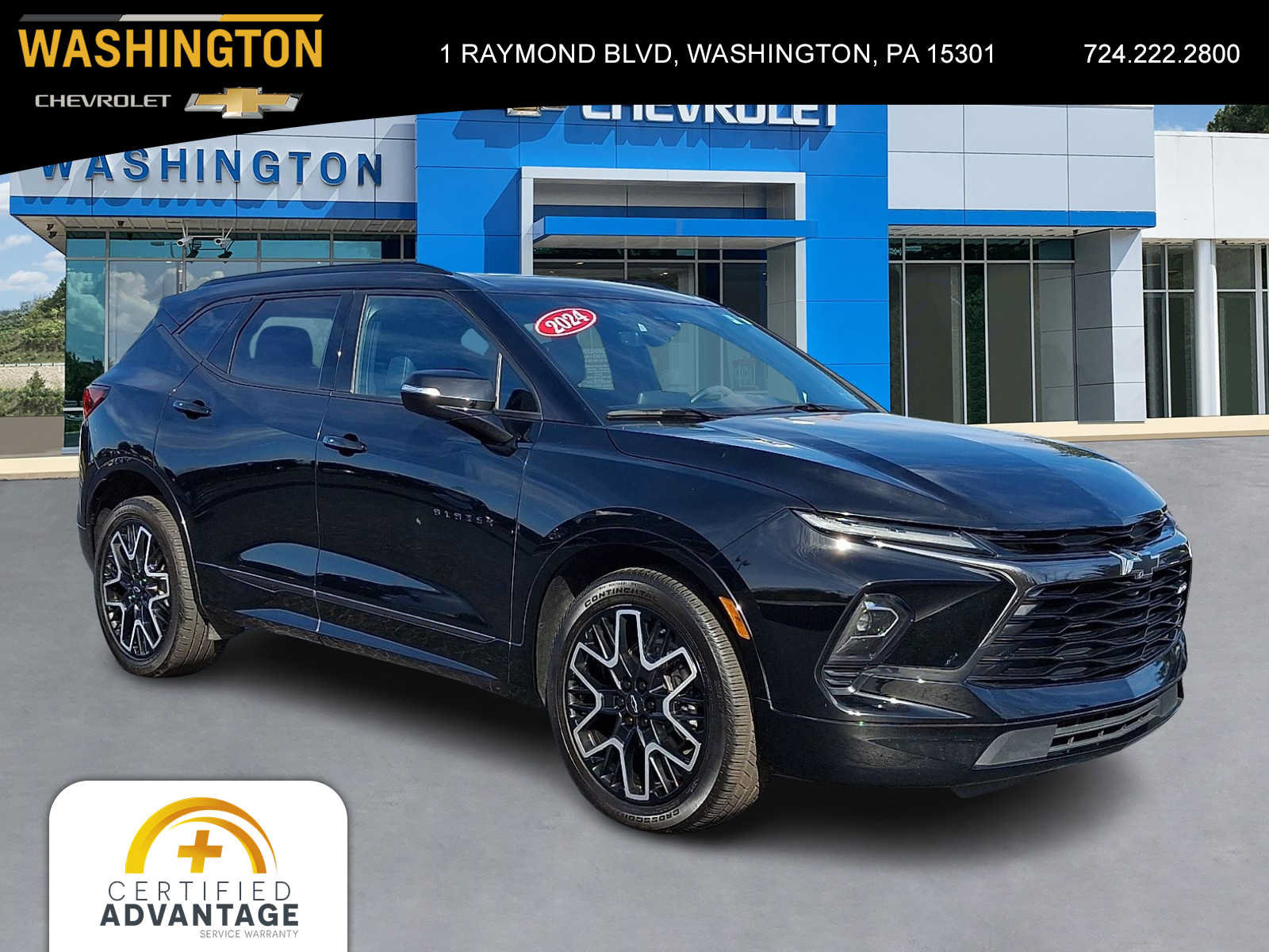 Used 2024 Chevrolet Blazer RS w/ Driver Confidence II Package AWD/4WD image 1