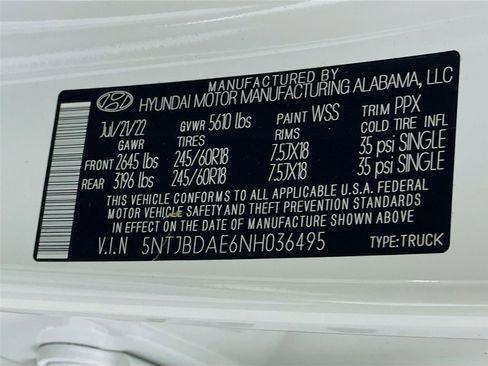 Used 2022 Hyundai Santa Cruz SEL image 33