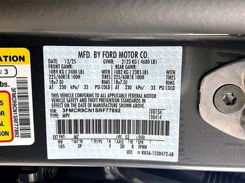 New 2025 Ford Bronco Sport Outer Banks w/ Outer Banks Tech Package+ image 13