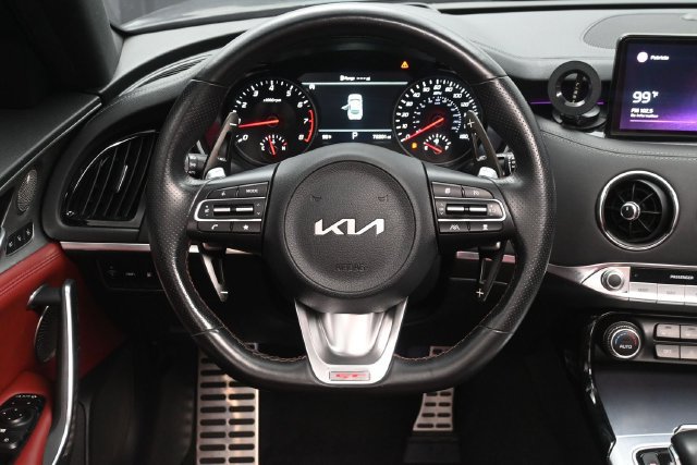 Used 2022 Kia Stinger GT2 w/ Red Interior Color Package RWD image 24