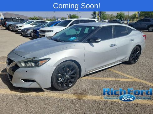Used 2017 Nissan Maxima SR w/ Midnight Edition FWD image 1