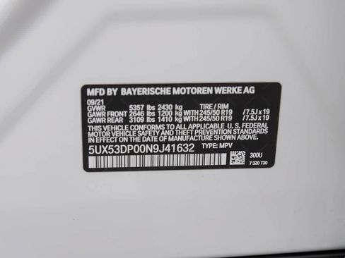 Used 2022 BMW X3 xDrive30i w/ Premium Package AWD/4WD image 25