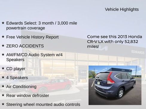 Used 2013 Honda CR-V LX image 10
