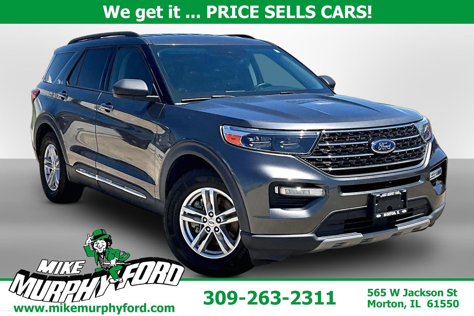 Used 2020 Ford Explorer XLT w/ Equipment Group 202A RWD image 1