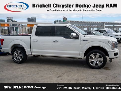 Used 2020 Ford F150 Platinum w/ Equipment Group 701A Luxury image 4