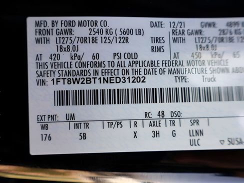 Used 2022 Ford F250 Lariat w/ Lariat Ultimate Package AWD/4WD image 45
