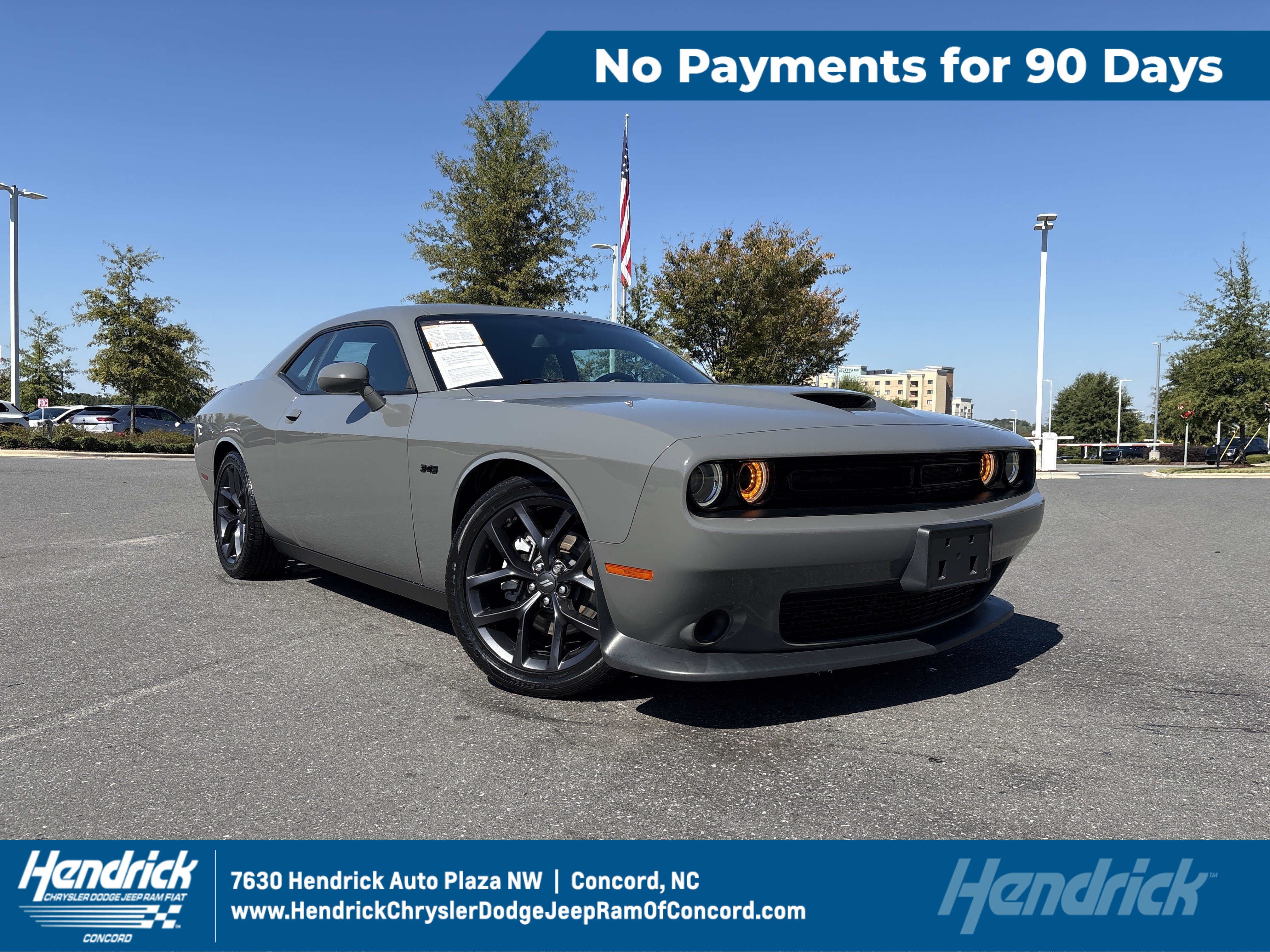Used 2023 Dodge Challenger R/T w/ Blacktop Package RWD image 1