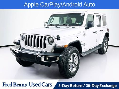 Certified 2022 Jeep Wrangler Unlimited Sahara AWD/4WD image 3