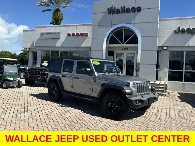 Used 2018 Jeep Wrangler Unlimited Sport S AWD/4WD image 1