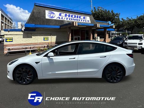 Used 2021 Tesla Model 3 Performance AWD/4WD image 3