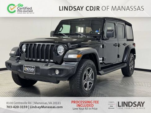 Certified 2018 Jeep Wrangler Unlimited Sport S AWD/4WD image 5