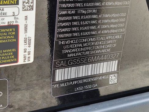 Used 2021 Land Rover Range Rover P525 Westminster Edition LWB AWD/4WD image 24