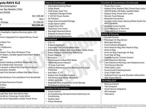 Certified 2023 Toyota RAV4 XLE AWD/4WD image 34