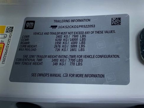 Certified 2023 GMC Yukon AT4 w/ LPO, Floor Liner Package image 28