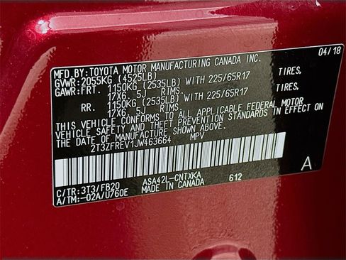 Used 2018 Toyota RAV4 LE image 35