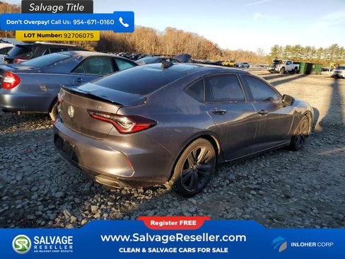 Used 2021 Acura TLX w/ A-SPEC Pkg FWD image 4