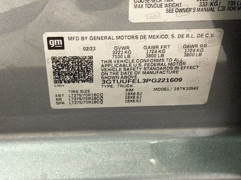Used 2023 GMC Sierra 1500 AT4X AWD/4WD image 28
