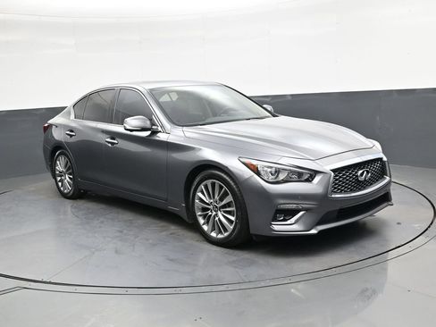 Used 2023 INFINITI Q50 Luxe w/ Cargo Package RWD image 1