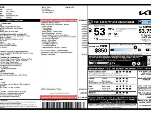 Used 2023 Kia Niro SX image 3