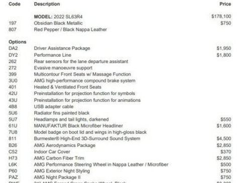 Certified 2022 Mercedes-Benz SL 63 AMG 4MATIC image 4