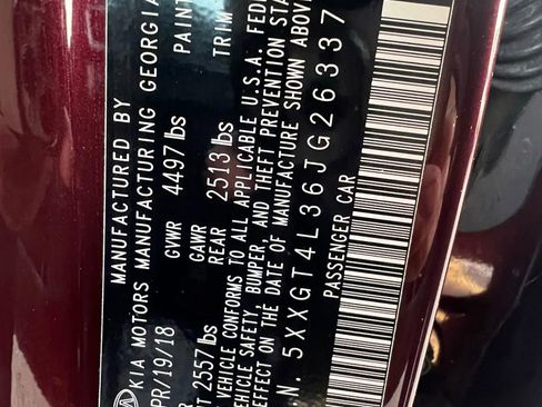 Used 2018 Kia Optima LX w/ 17" Alloy Wheels Package image 29