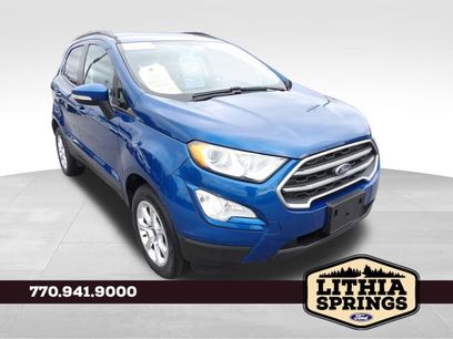 Certified 2018 Ford EcoSport SE