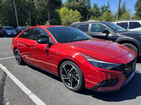 Used 2021 Hyundai Elantra N Line FWD image 2
