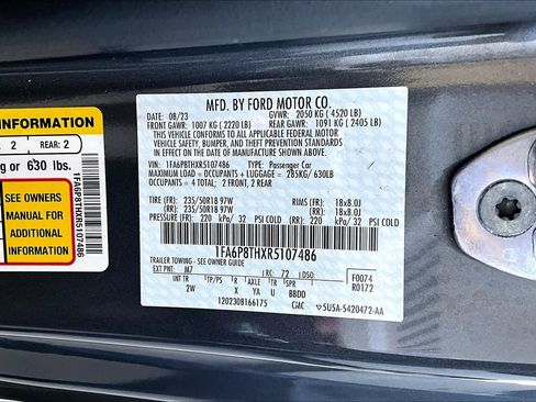 Certified 2024 Ford Mustang Coupe image 28