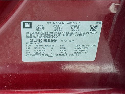 Used 2017 GMC Sierra 1500 SLT w/ SLT Premium Package image 39