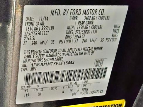 Used 2015 Ford Expedition Platinum AWD/4WD image 69