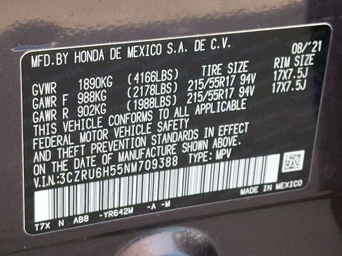 Used 2022 Honda HR-V EX image 28