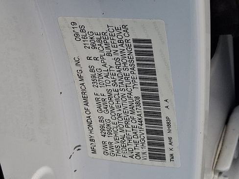 Used 2019 Honda Accord EX image 26