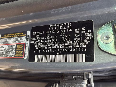 Used 2025 Kia Sorento S w/ Panoramic Sunroof Package FWD image 46