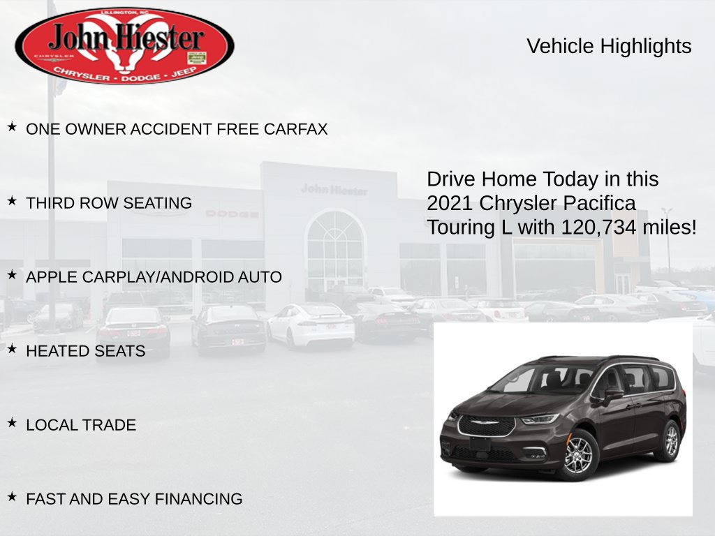 Used 2021 Chrysler Pacifica Touring-L FWD image 3