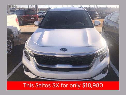 Used 2021 Kia Seltos SX w/ SX Sunroof Package image 1