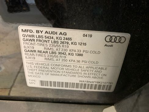 Used 2019 Audi Q5 2.0T Premium Plus w/ Premium Plus Package AWD/4WD image 56