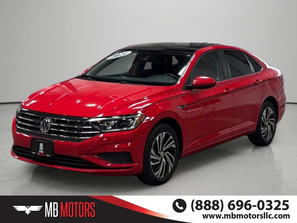 Used 2021 Volkswagen Jetta SEL FWD image 1