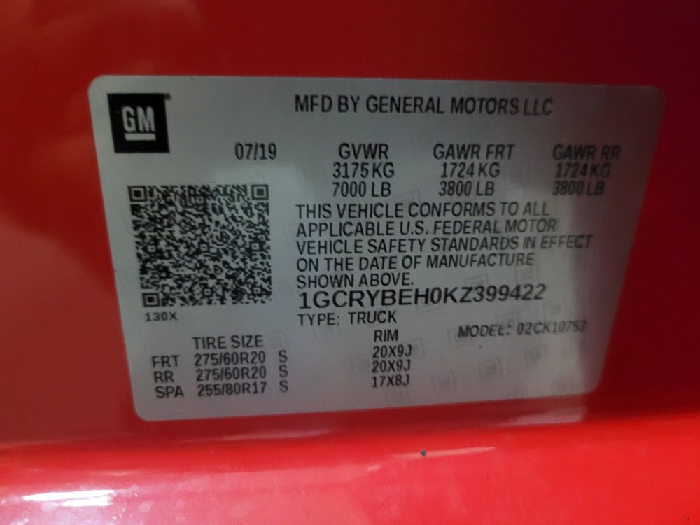 Used 2019 Chevrolet Silverado 1500 Custom w/ Custom Value Package AWD/4WD image 33