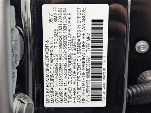 Used 2021 Honda Pilot Elite image 24