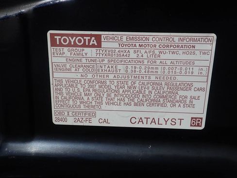 Used 2007 Toyota Camry CE FWD image 38
