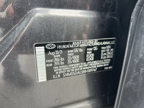 Used 2022 Hyundai Santa Fe Calligraphy AWD/4WD image 35