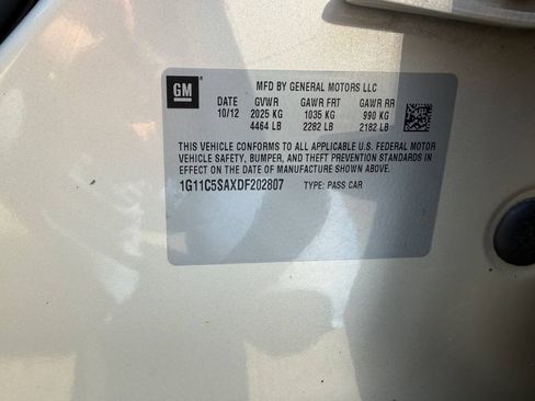 Used 2013 Chevrolet Malibu LT w/ Power Convenience Package FWD image 9