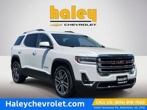 Used 2021 GMC Acadia SLT w/ Technology Package FWD image 1