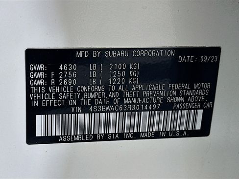 Used 2024 Subaru Legacy Premium image 12