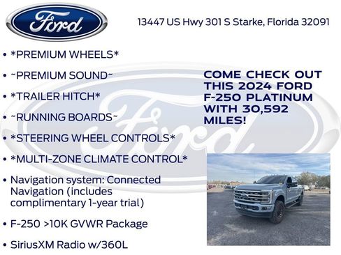 Used 2024 Ford F250 Platinum image 17